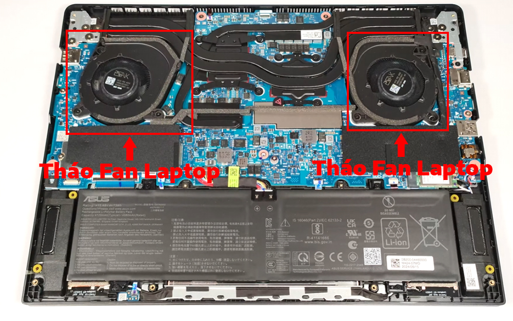 Hướng dẫn vệ sinh cho ASUS TUF GAMING A14 FA401