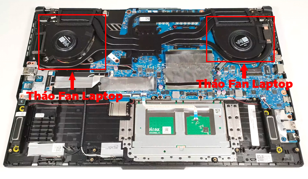 Hướng dẫn vệ sinh ASUS TUF Gaming F17 FX707 2023