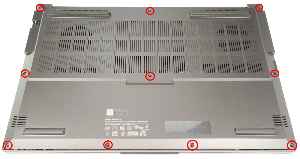 Hướng dẫn vệ sinh ASUS Vivobook Pro 15 OLED N6506