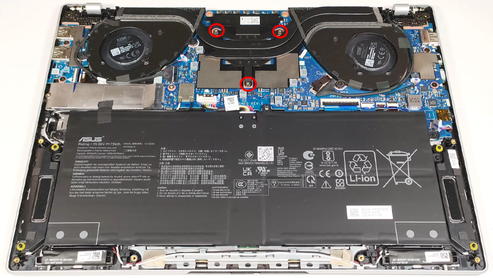 Hướng dẫn vệ sinh laptop ASUS Vivobook S 14 OLED M5406