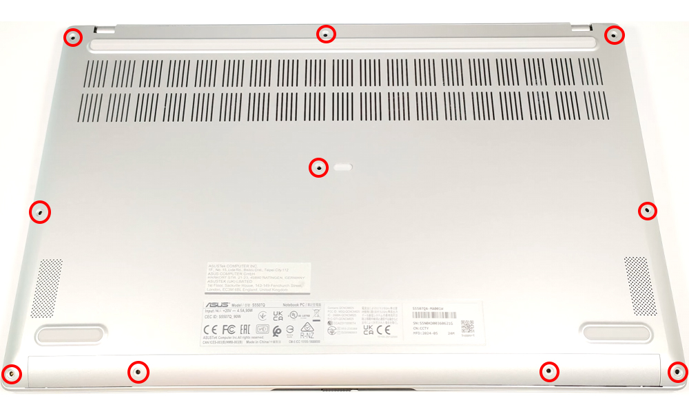 Hướng Dẫn Vệ Sinh Cho ASUS Vivobook S 15 OLED S5507