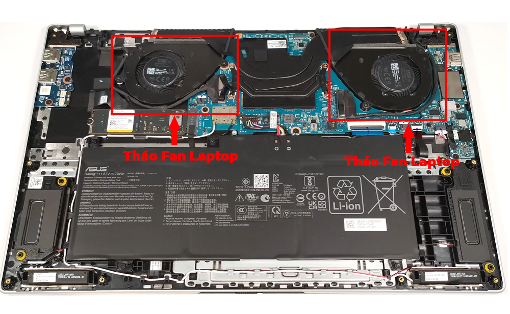 Hướng Dẫn Vệ Sinh Cho ASUS Vivobook S 15 OLED S5507