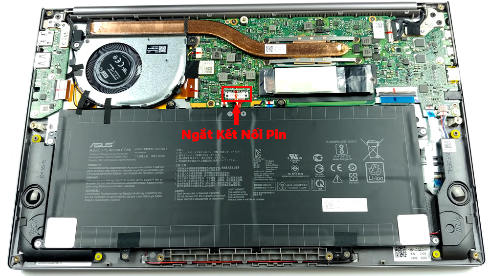 Hướng dẫn vệ sinh cho ASUS VivoBook S14 S435