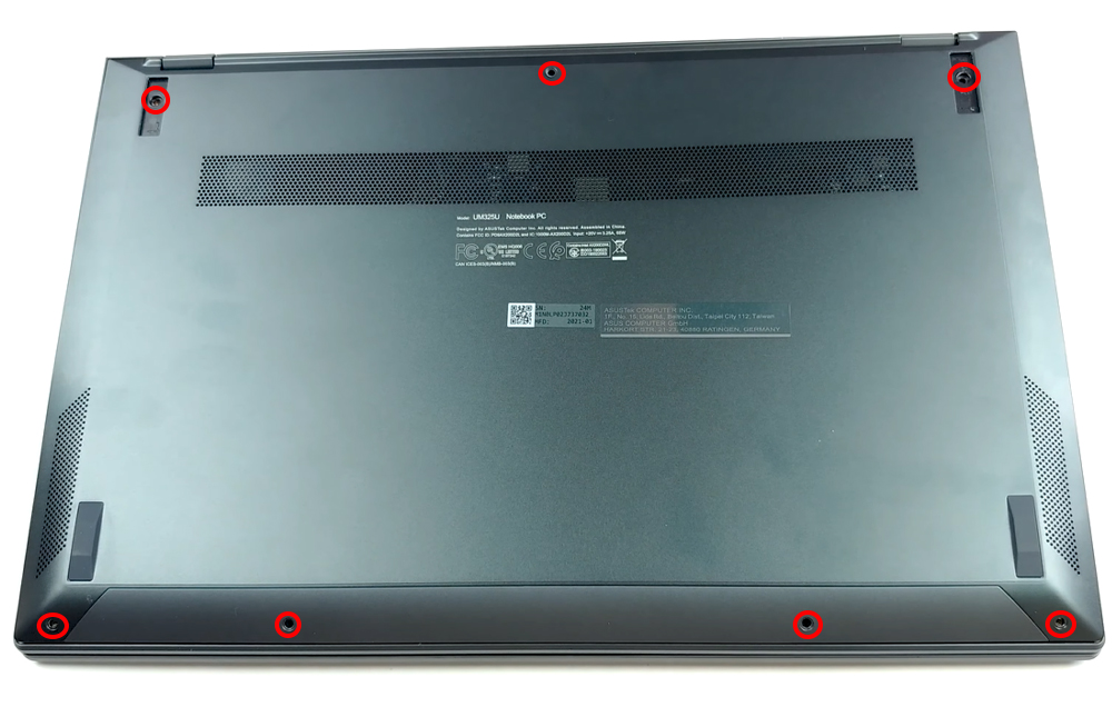 Hướng dẫn vệ sinh ASUS ZenBook 13 UM325