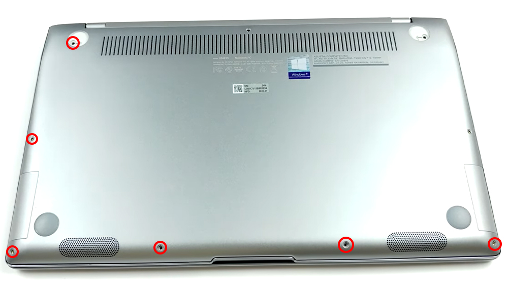 Hướng dẫn vệ sinh ASUS ZenBook 14 UM433