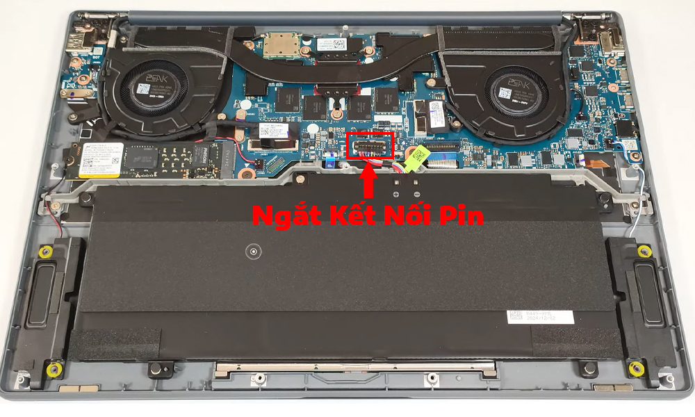 Hướng dẫn vệ sinh laptop ASUS ZenBook 14 UX3407