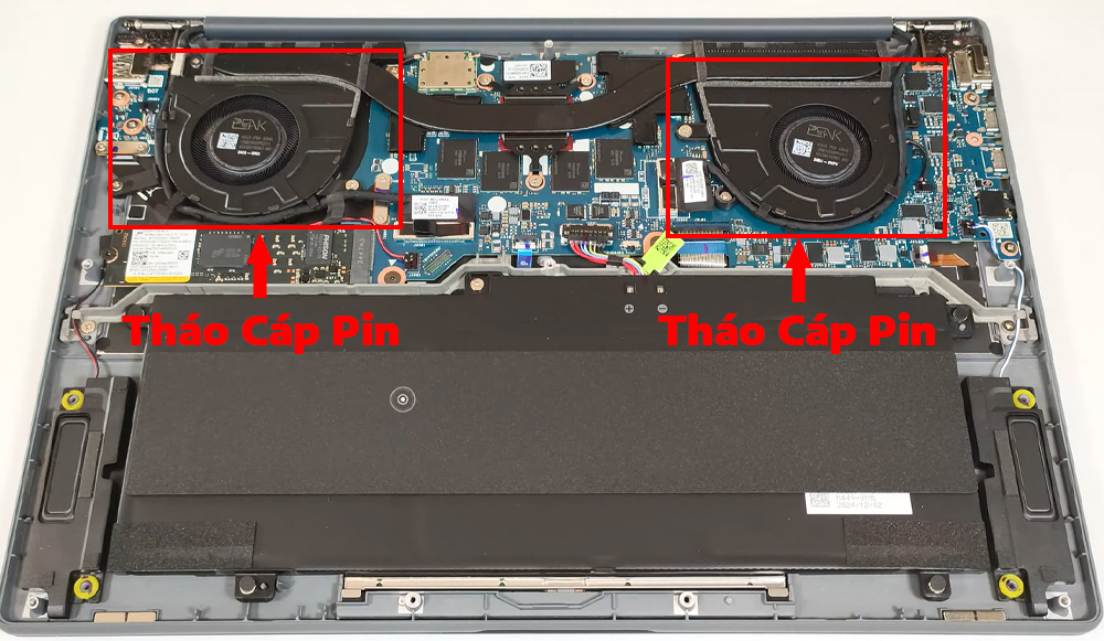 Hướng dẫn vệ sinh laptop ASUS ZenBook 14 UX3407