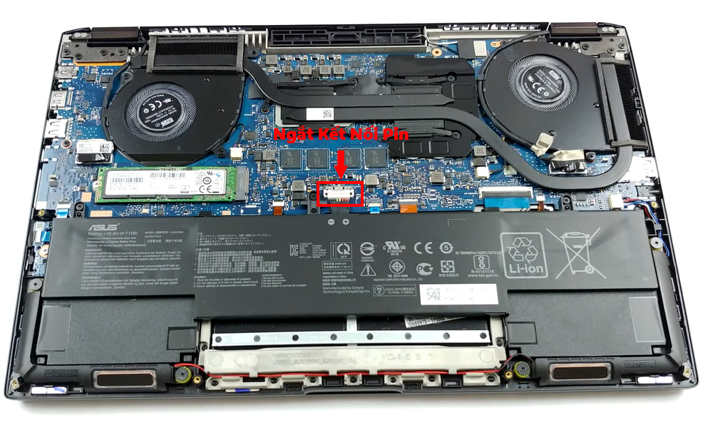 Hướng dẫn vệ sinh laptop ASUS ZenBook Flip 15 UX563