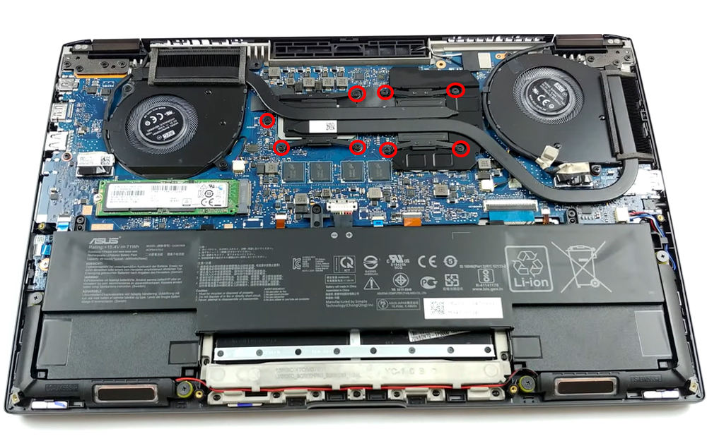 Hướng dẫn vệ sinh laptop ASUS ZenBook Flip 15 UX563