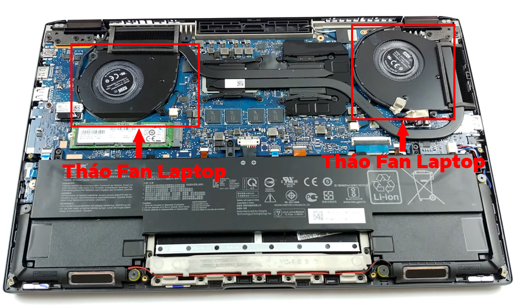 Hướng dẫn vệ sinh laptop ASUS ZenBook Flip 15 UX563