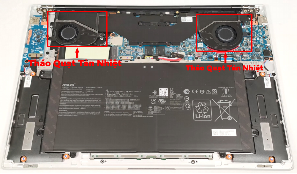 Hướng Dẫn Vệ Sinh Cho ASUS Zenbook S 16 UM5606