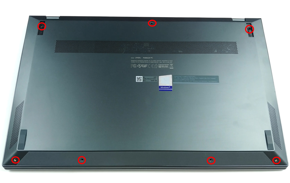 Hướng dẫn vệ sinh Asus Zenbook UX425