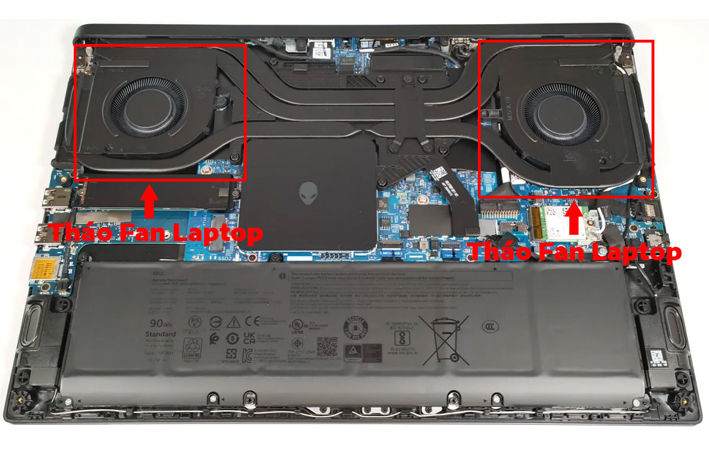 Hướng Dẫn Vệ Sinh Cho Dell Alienware m16 R2
