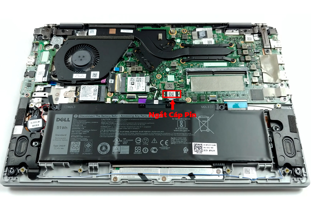 Hướng dẫn vệ sinh laptop Dell Inspiron 14 5490