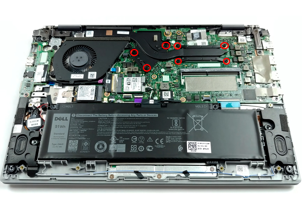Hướng dẫn vệ sinh laptop Dell Inspiron 14 5490