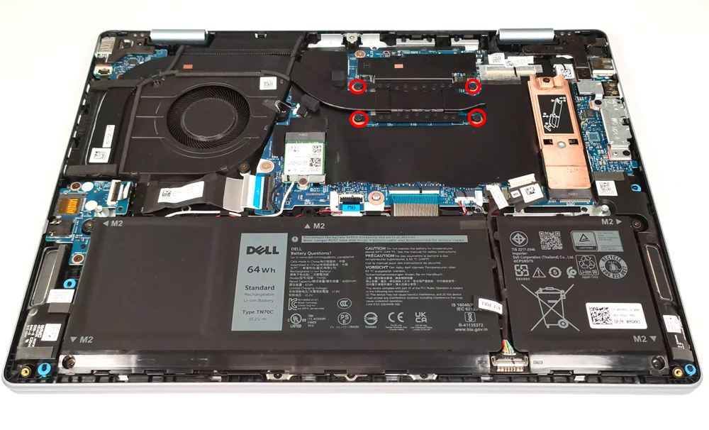 Hướng dẫn vệ sinh cho Dell Inspiron 14 Plus 7440