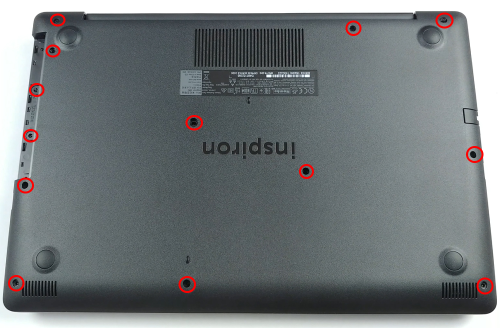 Hướng dẫn vệ sinh laptop Dell Inspiron 15 3593