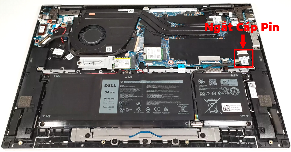 Hướng dẫn vệ sinh Dell Inspiron 16 5630
