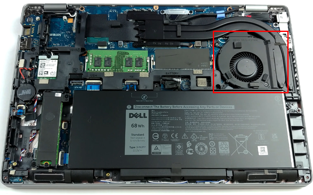 Hướng dẫn vệ sinh Dell Latitude 14 5411