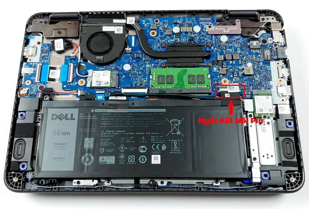 Hướng dẫn vệ sinh laptop Dell Latitude 3300