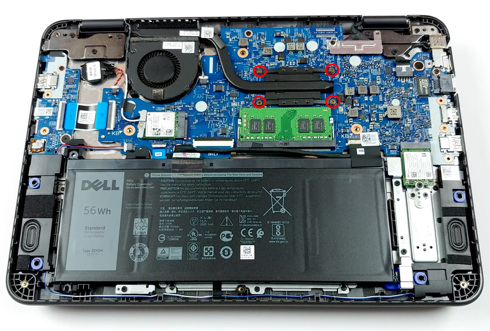 Hướng dẫn vệ sinh laptop Dell Latitude 3300