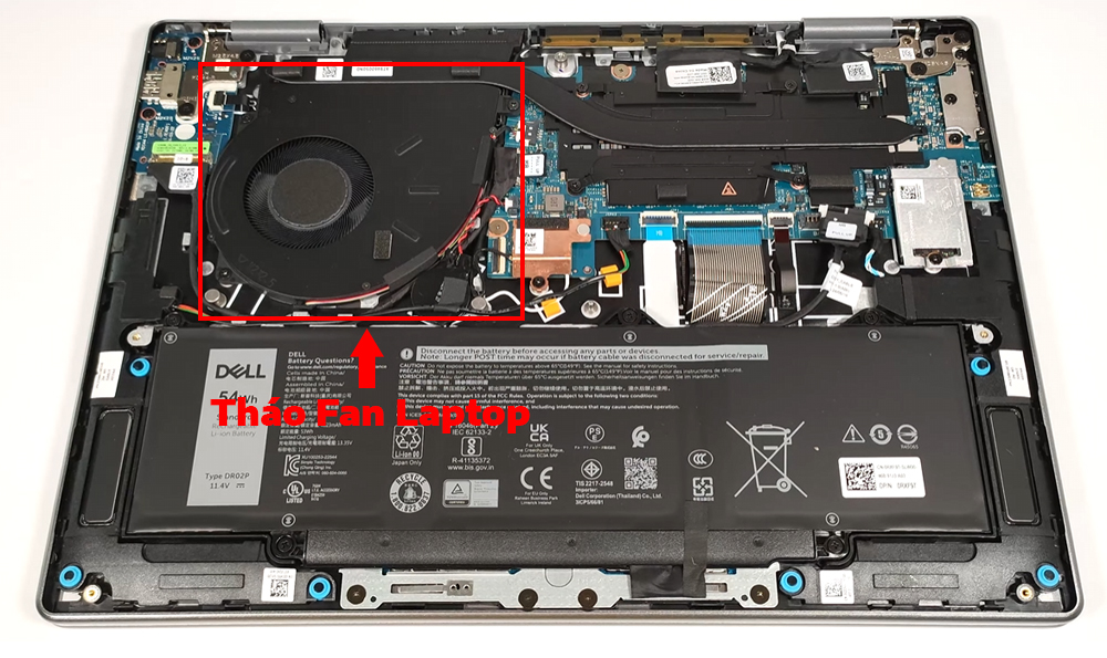 Hướng dẫn vệ sinh Dell Latitude 7455