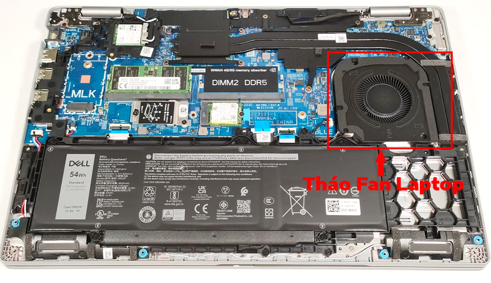 Hướng dẫn vệ sinh laptop Dell Precision 15 3590