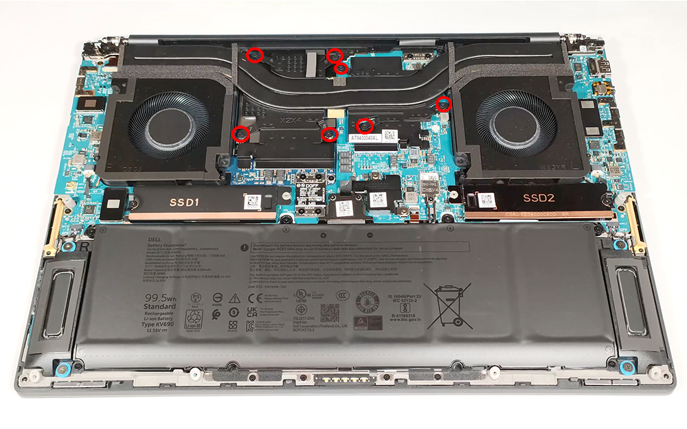 Hướng dẫn vệ sinh laptop Dell Precision 5690