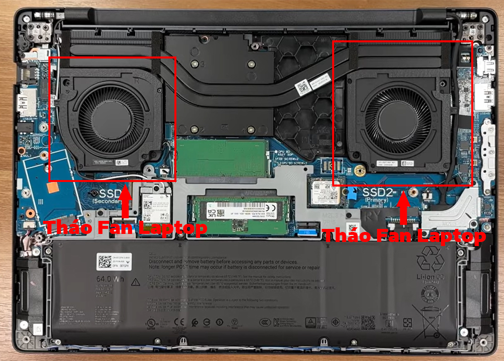 Hướng dẫn vệ sinh Dell Pro Max 16 MC16250