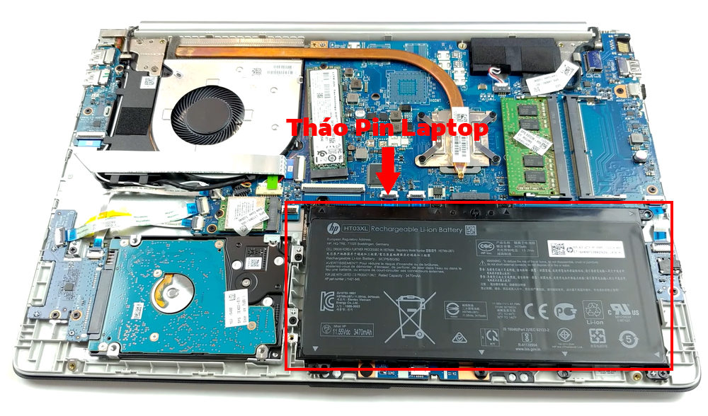 Hướng dẫn vệ sinh HP 15-dw1000