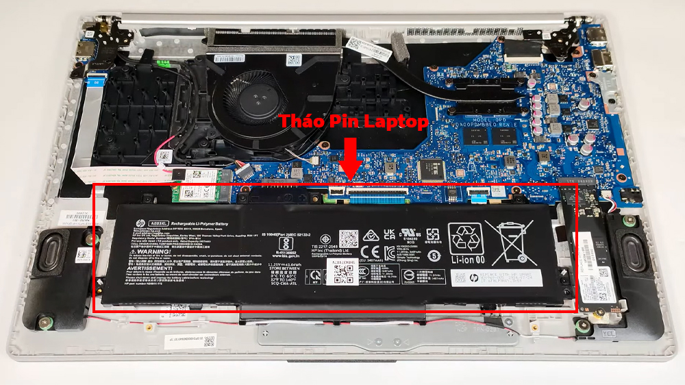 Hướng dẫn vệ sinh laptop HP 15-fc0000