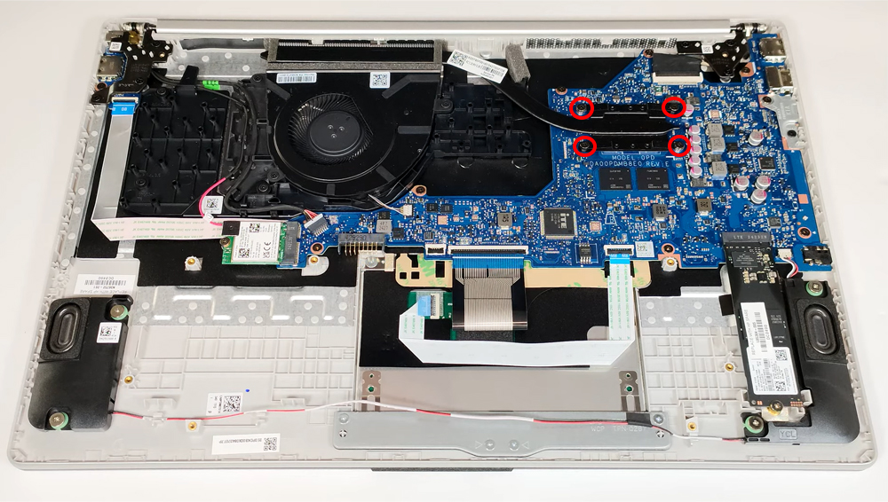 Hướng dẫn vệ sinh laptop HP 15-fc0000