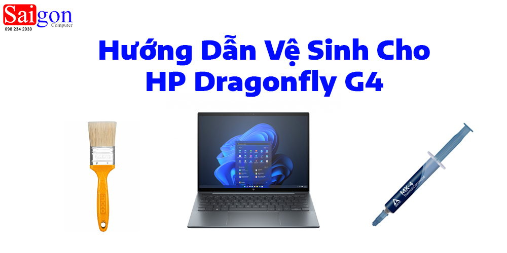 Hướng dẫn vệ sinh HP Dragonfly G4