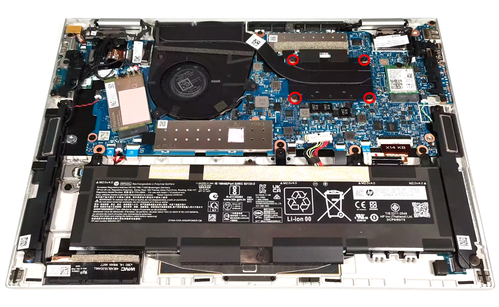 Hướng dẫn vệ sinh laptop HP Elite x360 1040 G10