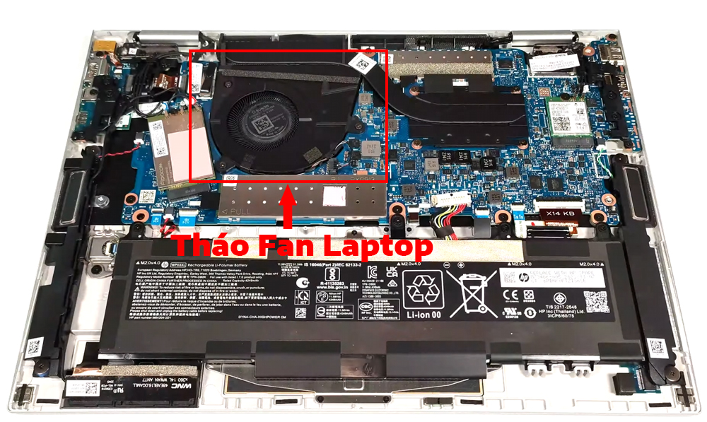 Hướng dẫn vệ sinh laptop HP Elite x360 1040 G10