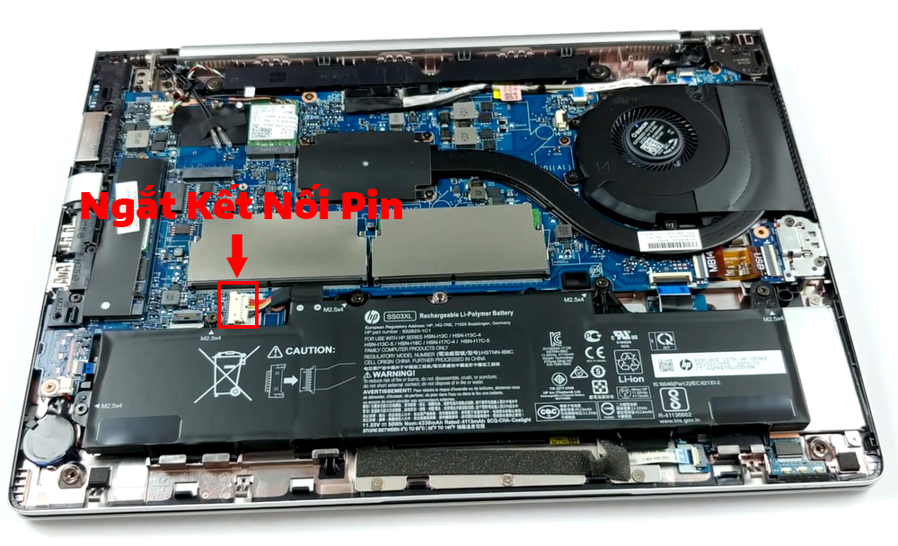 Hướng dẫn vệ sinh HP EliteBook 745 G6