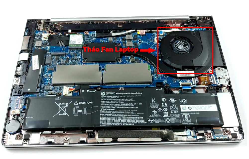 Hướng dẫn vệ sinh HP EliteBook 745 G6