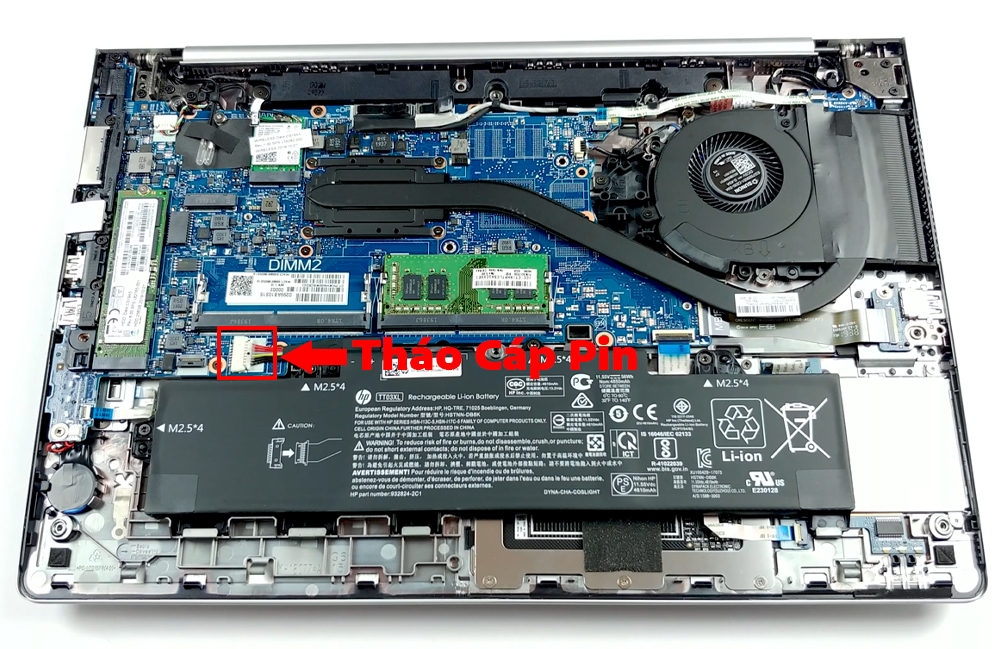 Hướng dẫn vệ sinh laptop HP EliteBook 850 G6