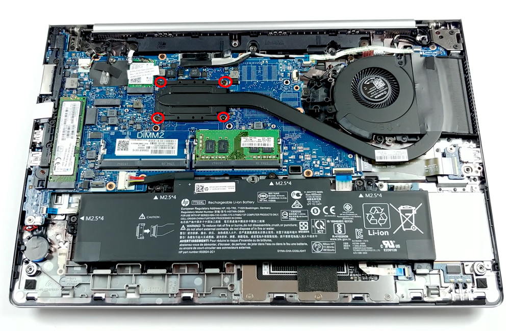 Hướng dẫn vệ sinh laptop HP EliteBook 850 G6