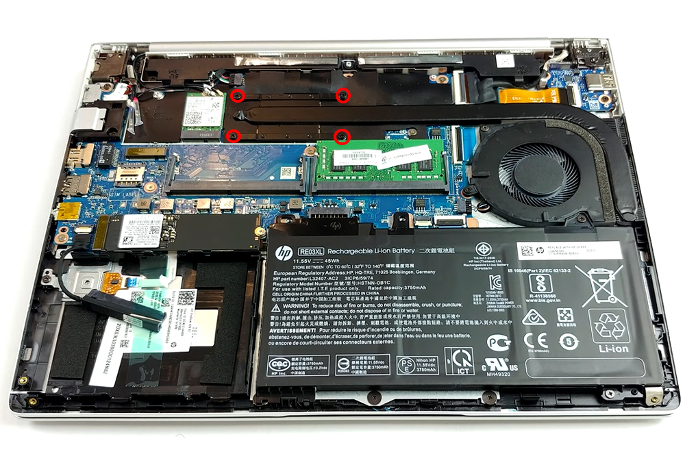 Hướng dẫn vệ sinh HP ProBook 430 G7