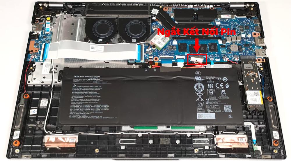 Hướng dẫn vệ sinh Acer Aspire 3 A317-55P