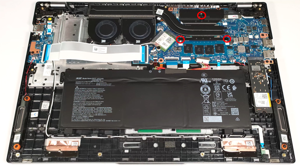 Hướng dẫn vệ sinh Acer Aspire 3 A317-55P