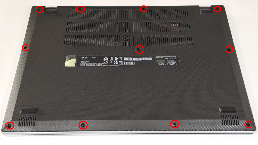 Hướng dẫn vệ sinh Acer Extensa 15 EX215-33
