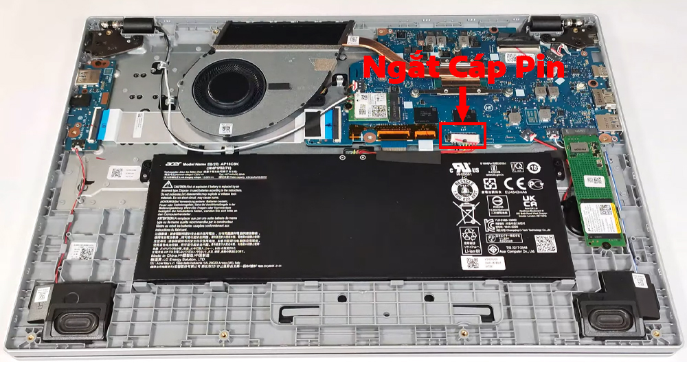 Hướng dẫn vệ sinh Acer Extensa 15 EX215-33