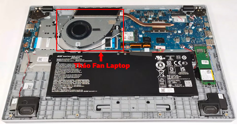 Hướng dẫn vệ sinh Acer Extensa 15 EX215-33