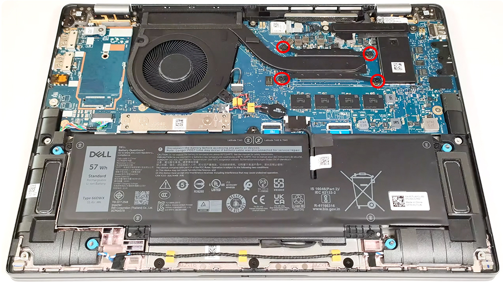 Hướng dẫn vệ sinh laptop Dell Latitude 7450