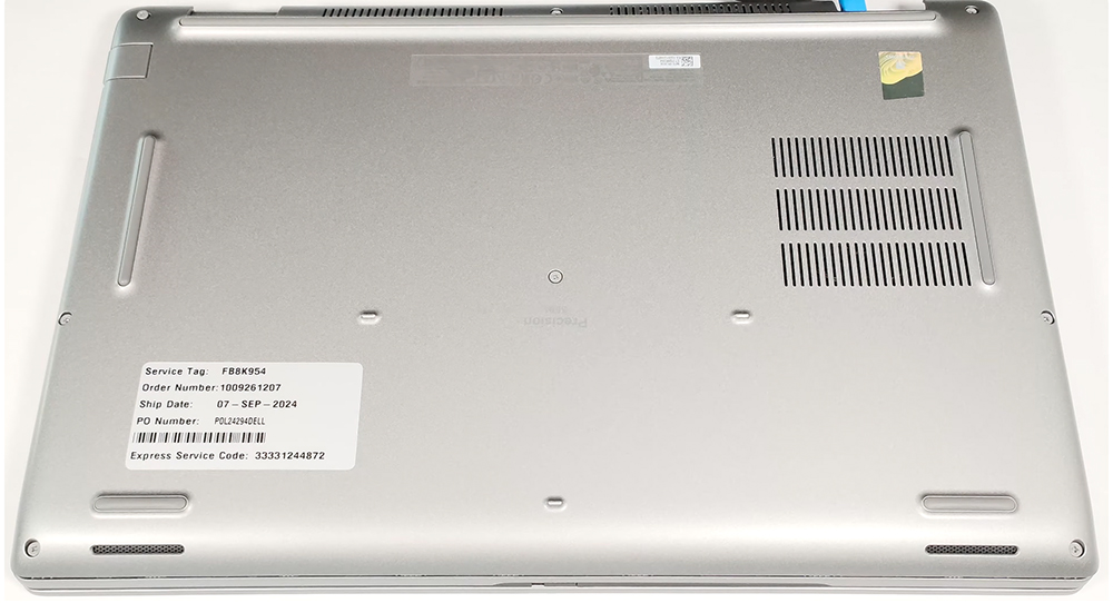 Hướng dẫn vệ sinh laptop Dell Precision 3591