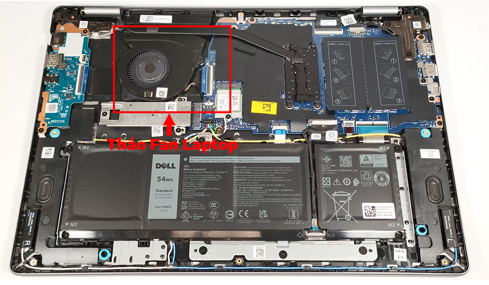 Hướng dẫn vệ sinh laptop Dell Vostro 5640