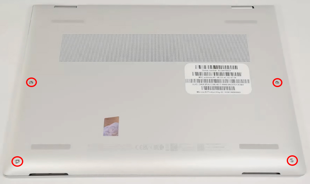 Hướng dẫn vệ sinh laptop HP Elite x360 1040 G11
