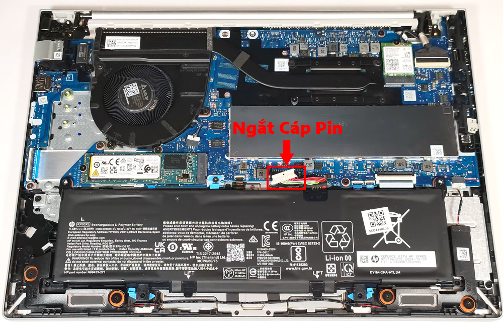 Hướng dẫn vệ sinh laptop HP EliteBook 640 G11